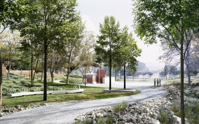 Simulació del nou Parc del Nord | Cedida